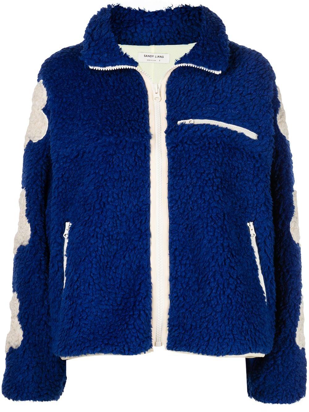 sandy liang shearling jacket
