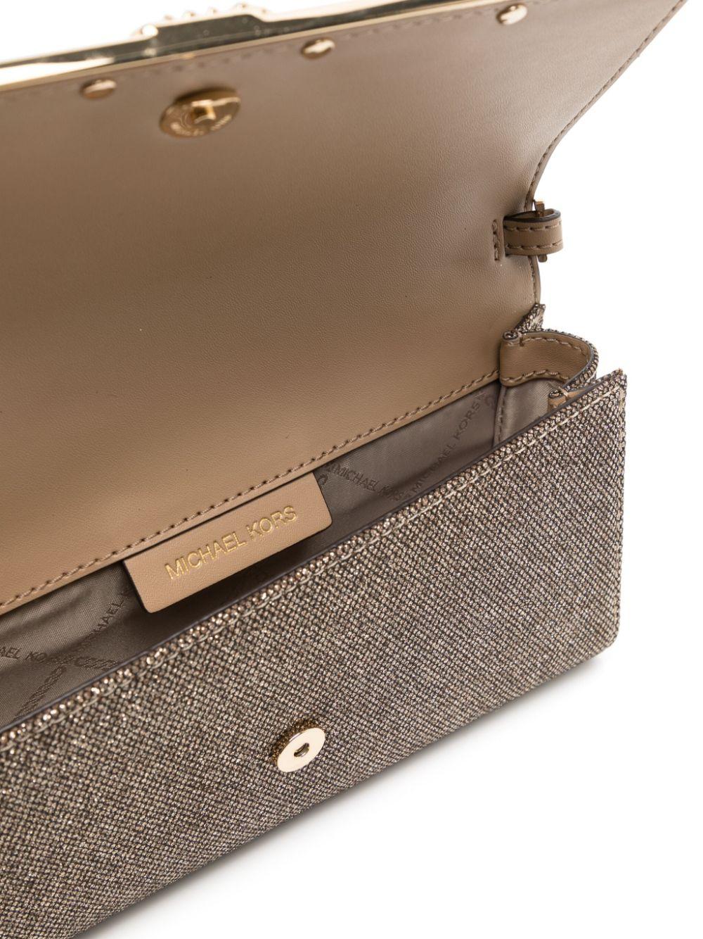 Mona Glitter Clutch Bag