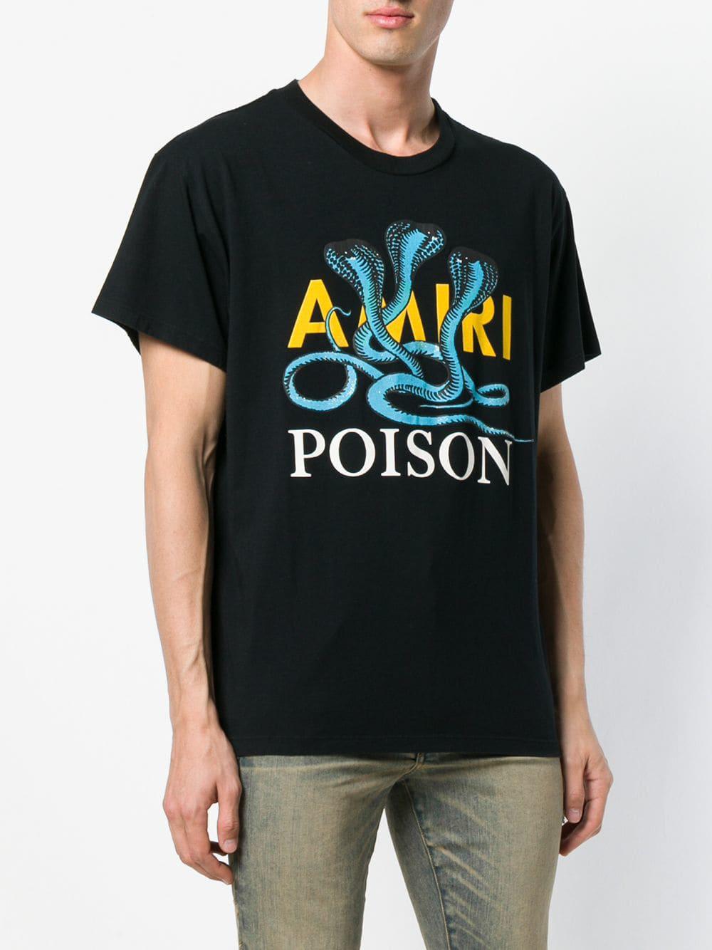 Amiri Poison Print T-shirt in Black for Men | Lyst