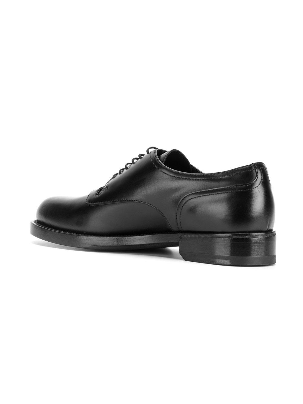 Bottega Veneta Leather Nero Calf Shoe in Black for Men - Lyst