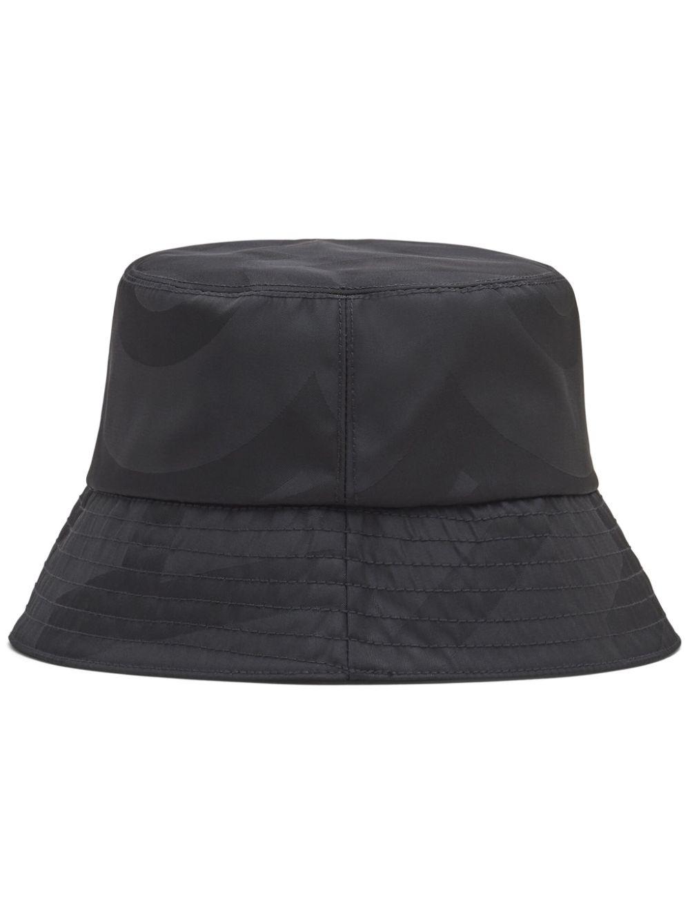 Marc Jacobs Monogrampattern Bucket Hat in Black Lyst UK