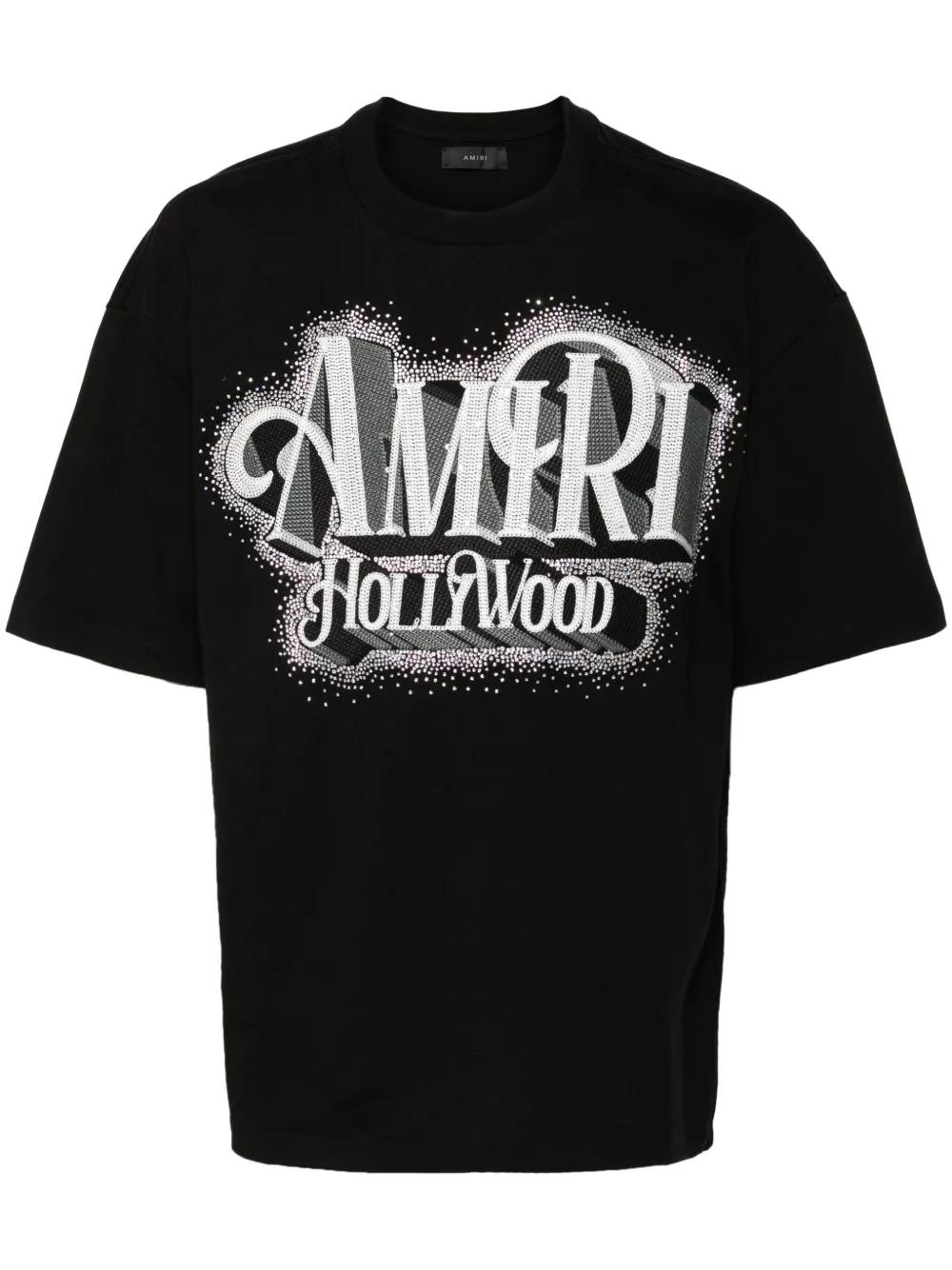 Amiri Hollywood T-Shirt in Black for Men | Lyst UK