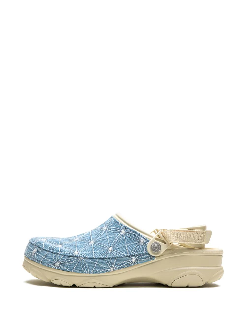 CrocsxLevi’s【お洒落デザイン☆Classic All Terrain Shasiko】 Crocs x Levi's Sashiko Classic All-Terrain Clog 'Dark Wash