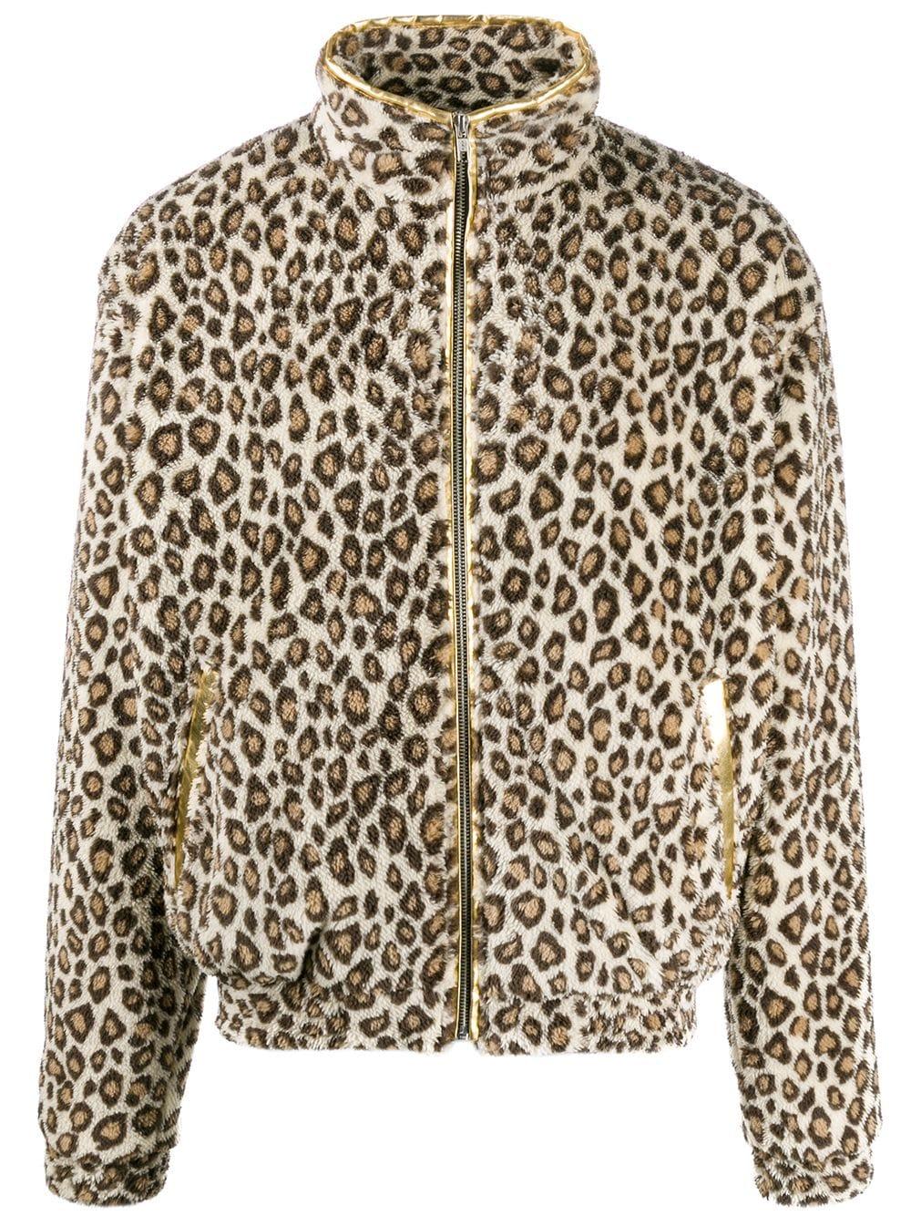 mens leopard print jacket uk