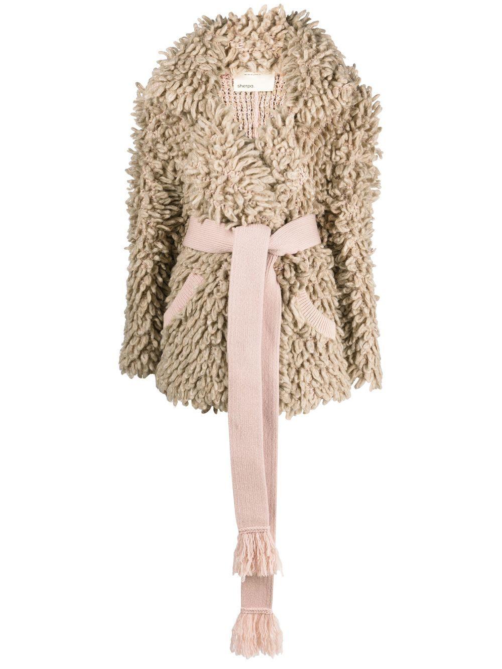 Sherpa レディース ナチュラル エコファー コート コート Sherpa レディース ナチュラル エコファー コート コート