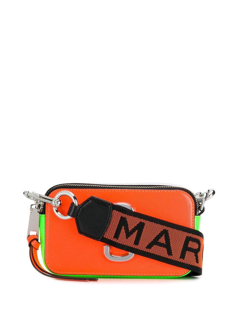 Marc Jacobs Leather The Snapshot Camera Bag in Orange - Lyst