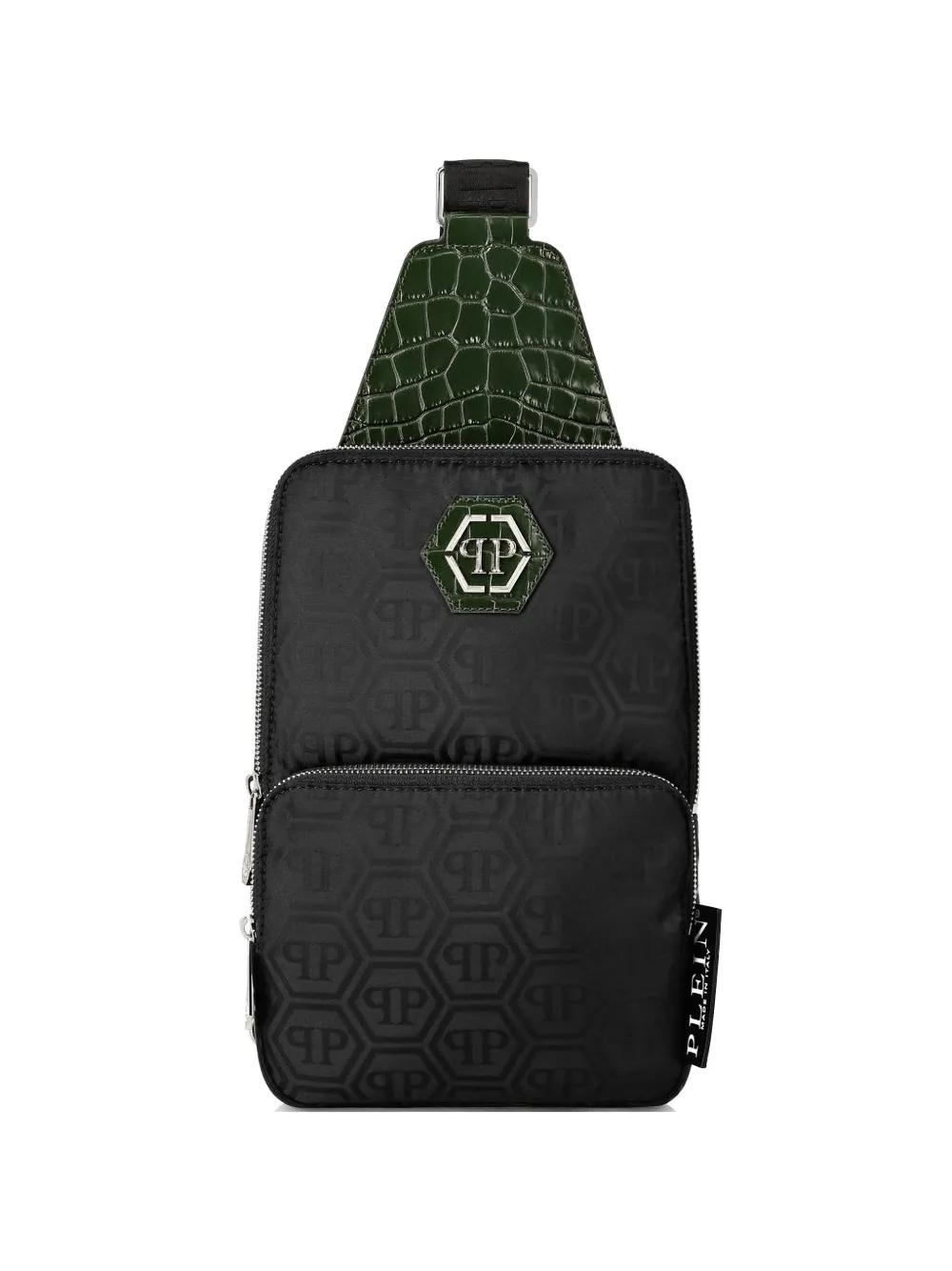 Sac à Dos En Cuir Nappa Philipp Plein Noir Pour Femme - Neuf Avec étiquettes