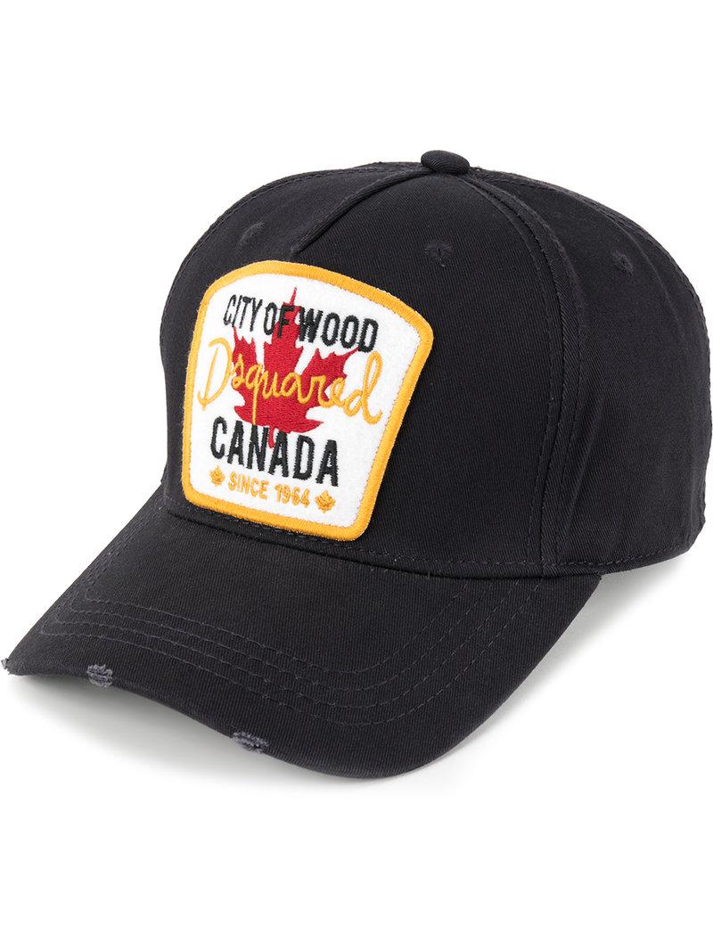 wood dsquared cap