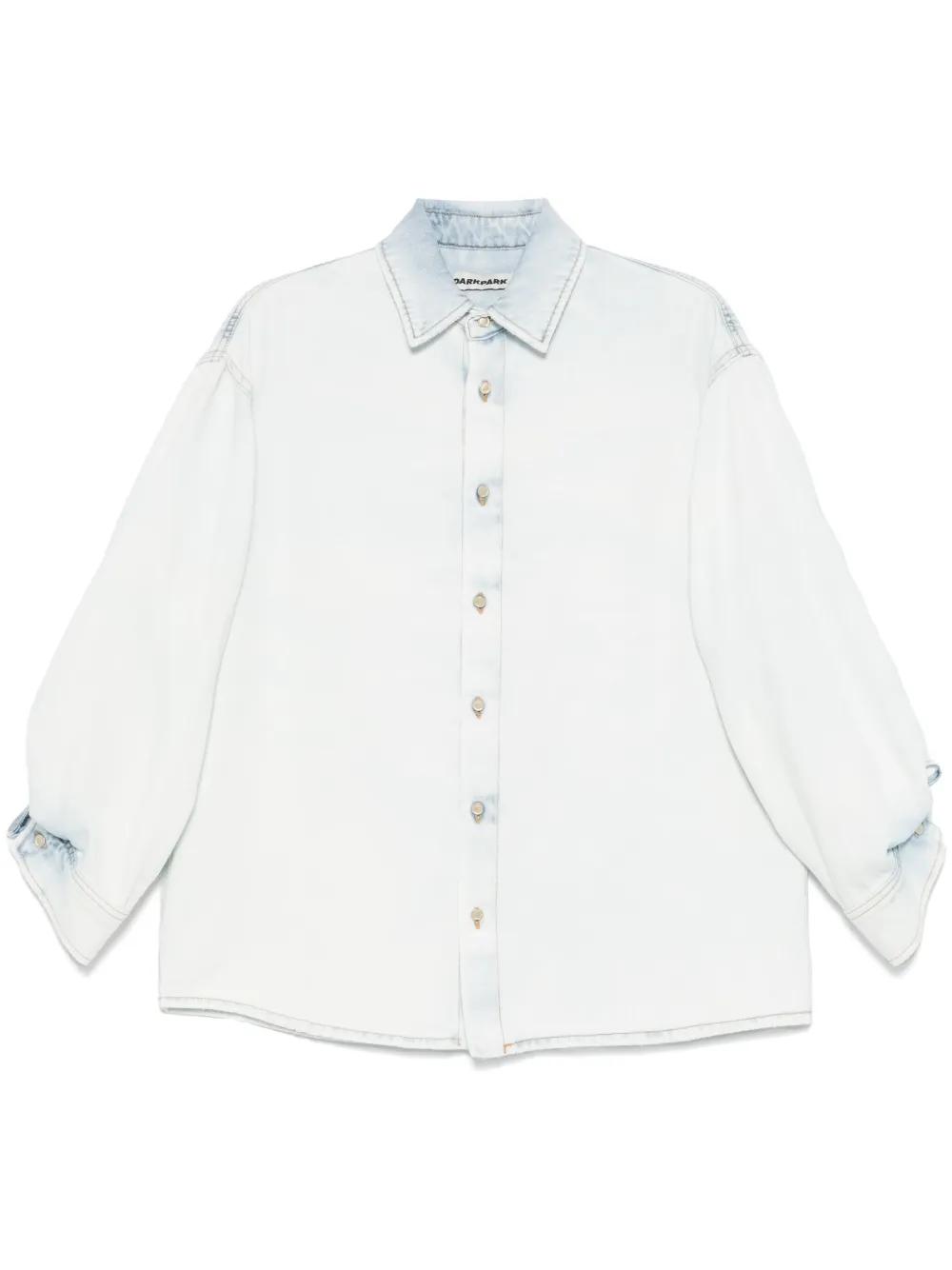 DARKPARK 売れ筋商品|||ダークパーク シャツ トップス レディース Denim shirts White レディース DARKPARK シャツ | オンラインセールは最大53%オフ