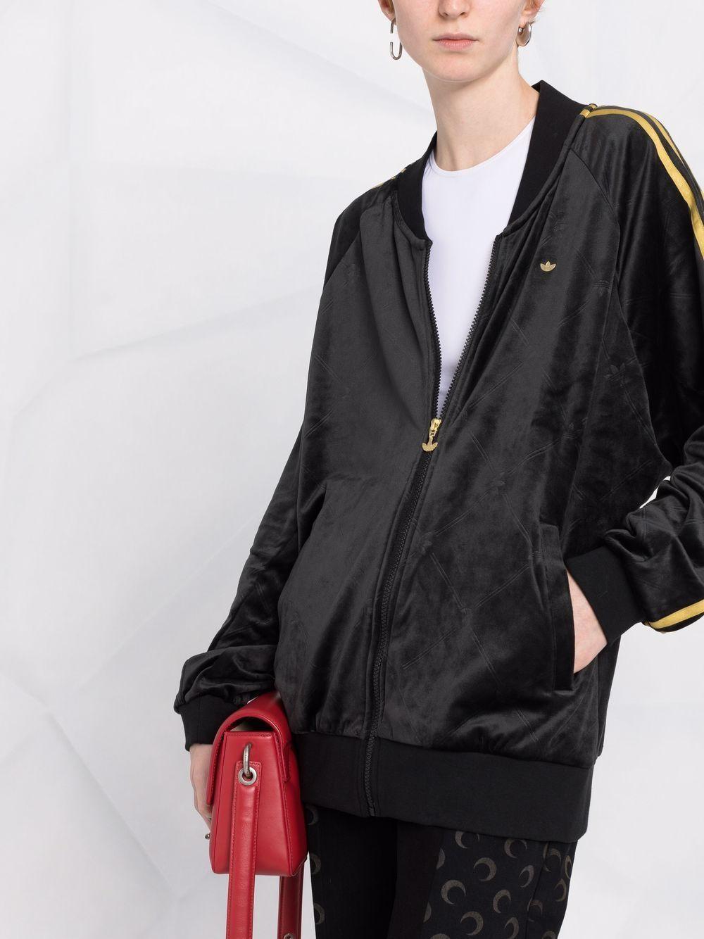 adidas embossed track jacket