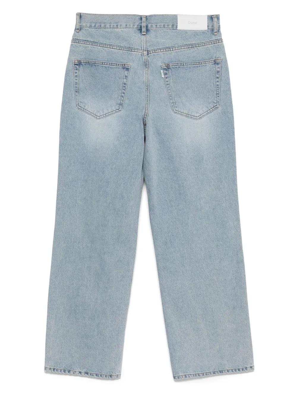 DUNST Cotton jeans with back logo patch セール DUNST Jeans for Men | Online Sale up to 49% off | Lyst