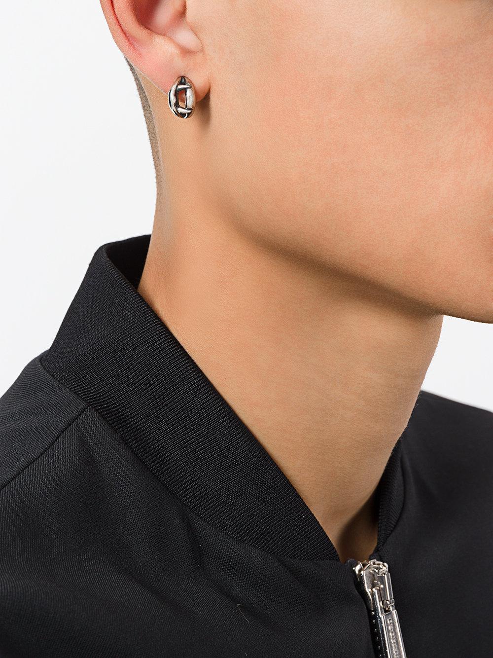アクセサリー GOTHIC Yohji Yamamoto VAMPIRE PIERCE Yohji Yamamoto Vampire Earring in Metallic | Lyst Canada