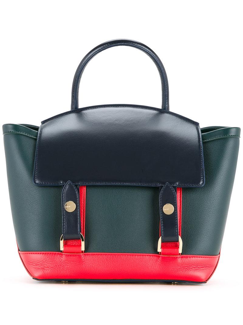 sacai ゴールド レザー コンビネーションブレスレット バングル 
