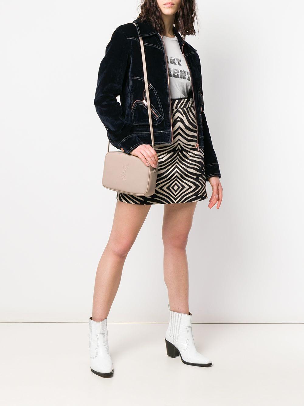 ysl lou camera bolsa nude