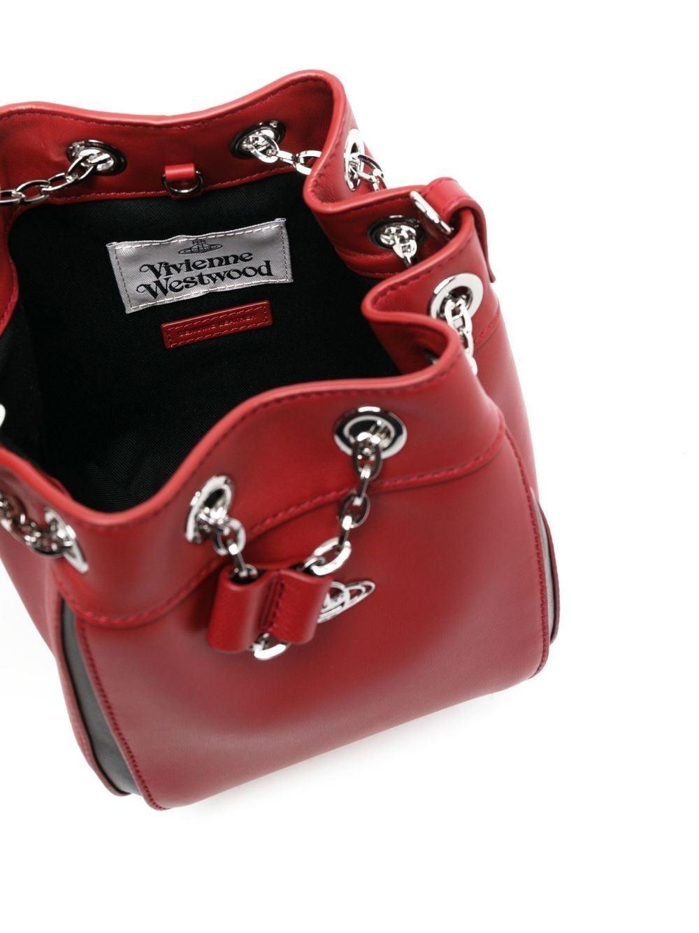 Vivienne Westwood Chrissy Bucket Bag in Red | Lyst