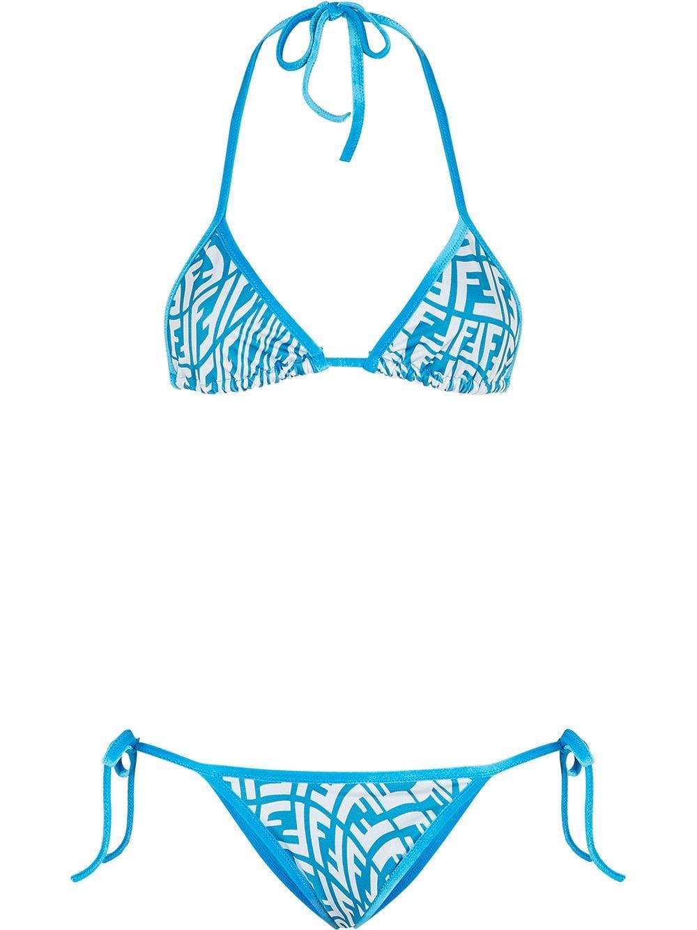 fendi print bikini