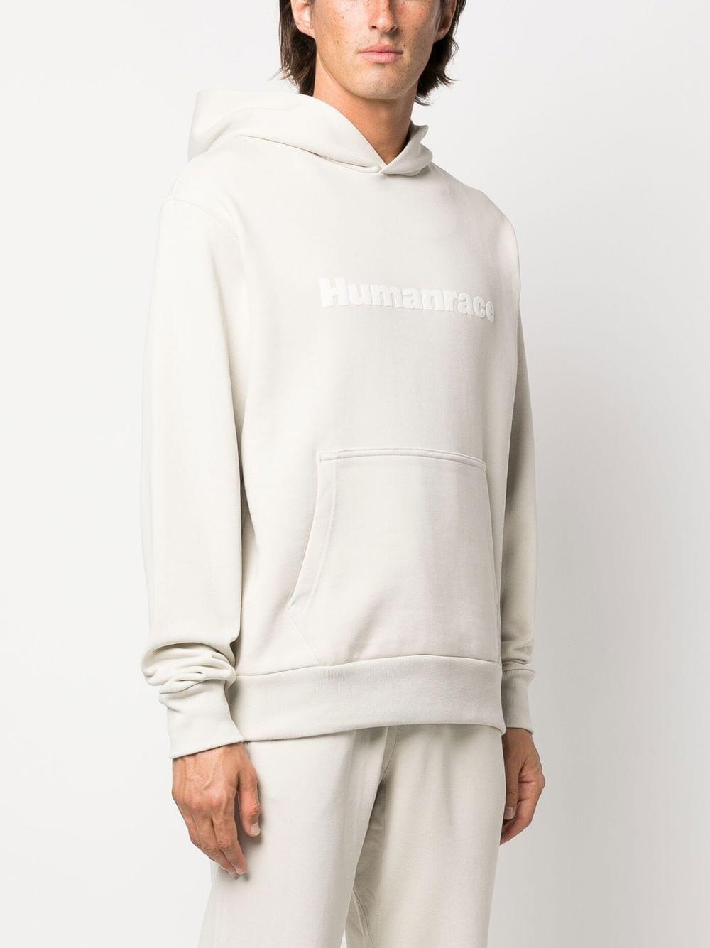 adidas X Pharrell Williams Humanrace-print Hoodie in White | Lyst