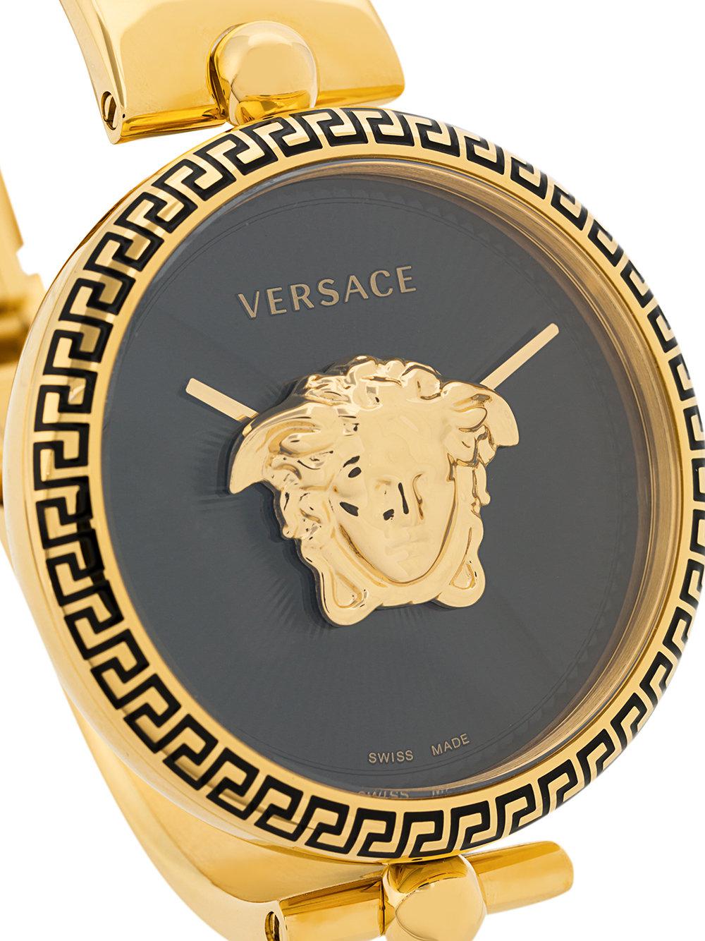 Versace Palazzo Empire Watch in Metallic Lyst