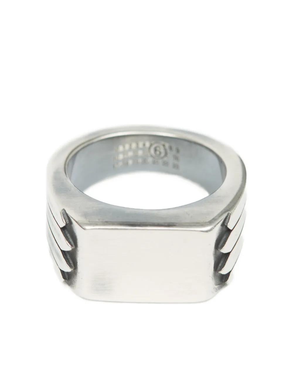 Metal Band Maison Margiela Finger Rings Men's MM6 By Maison