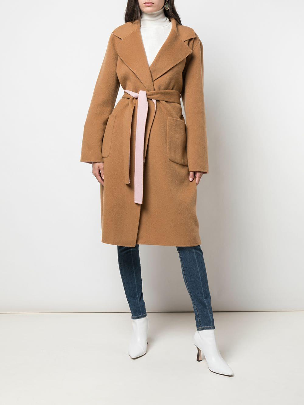 oversized wrap coat