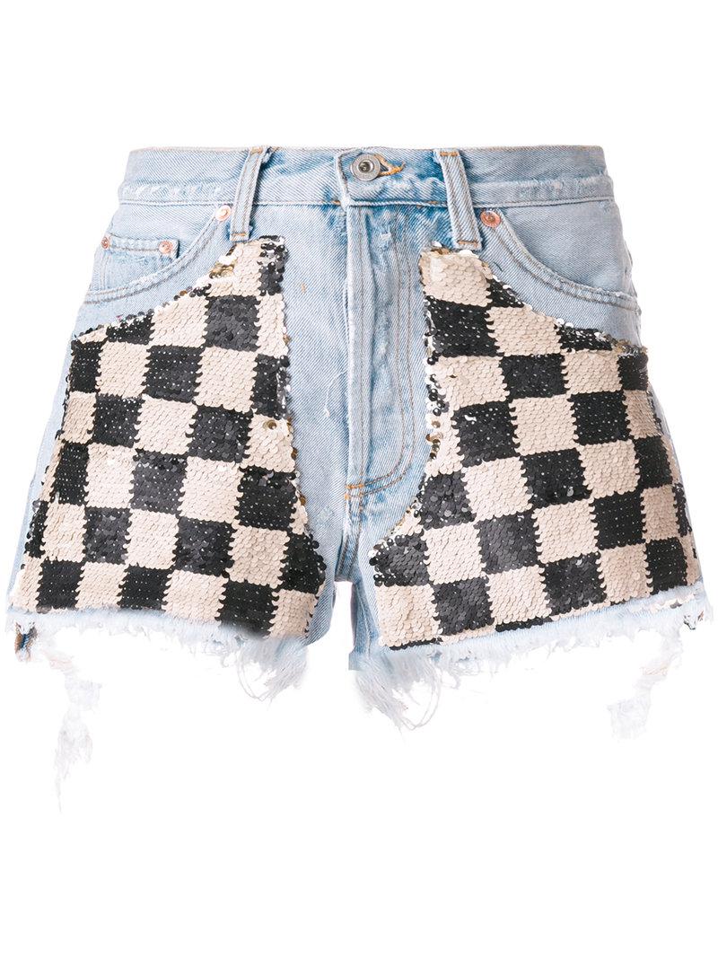 Off-White c/o Virgil Abloh Sequin Check 