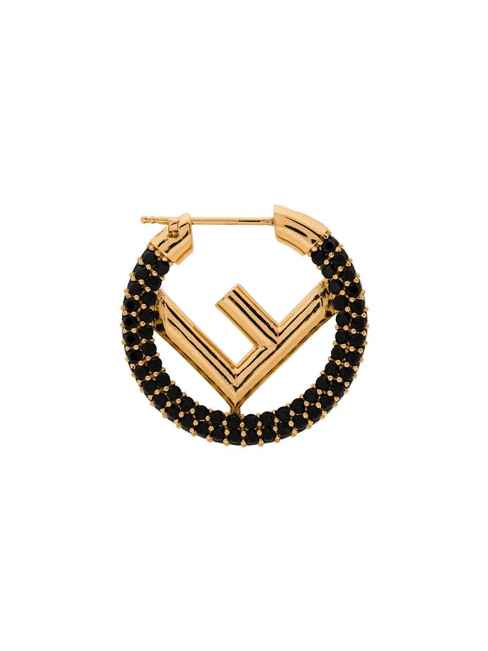 fendi small hoops