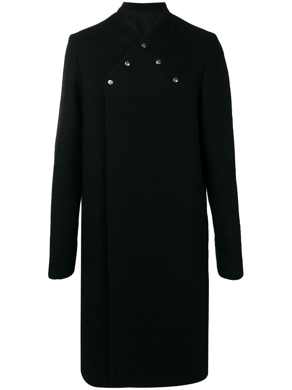 rick owens flag coat