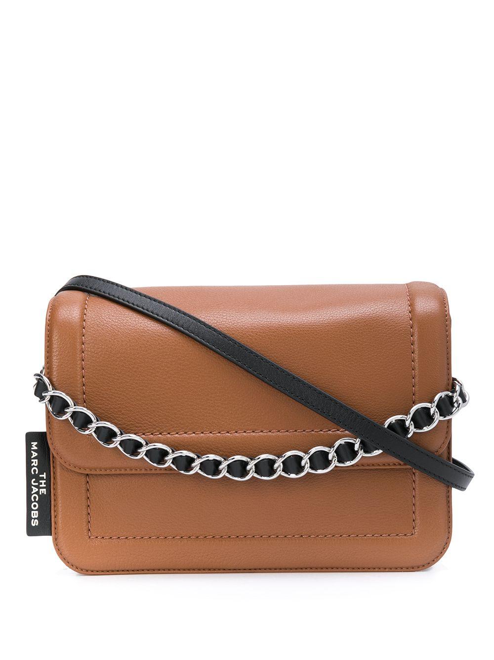 Marc Jacobs Leather The Cushion Bag in Brown - Lyst