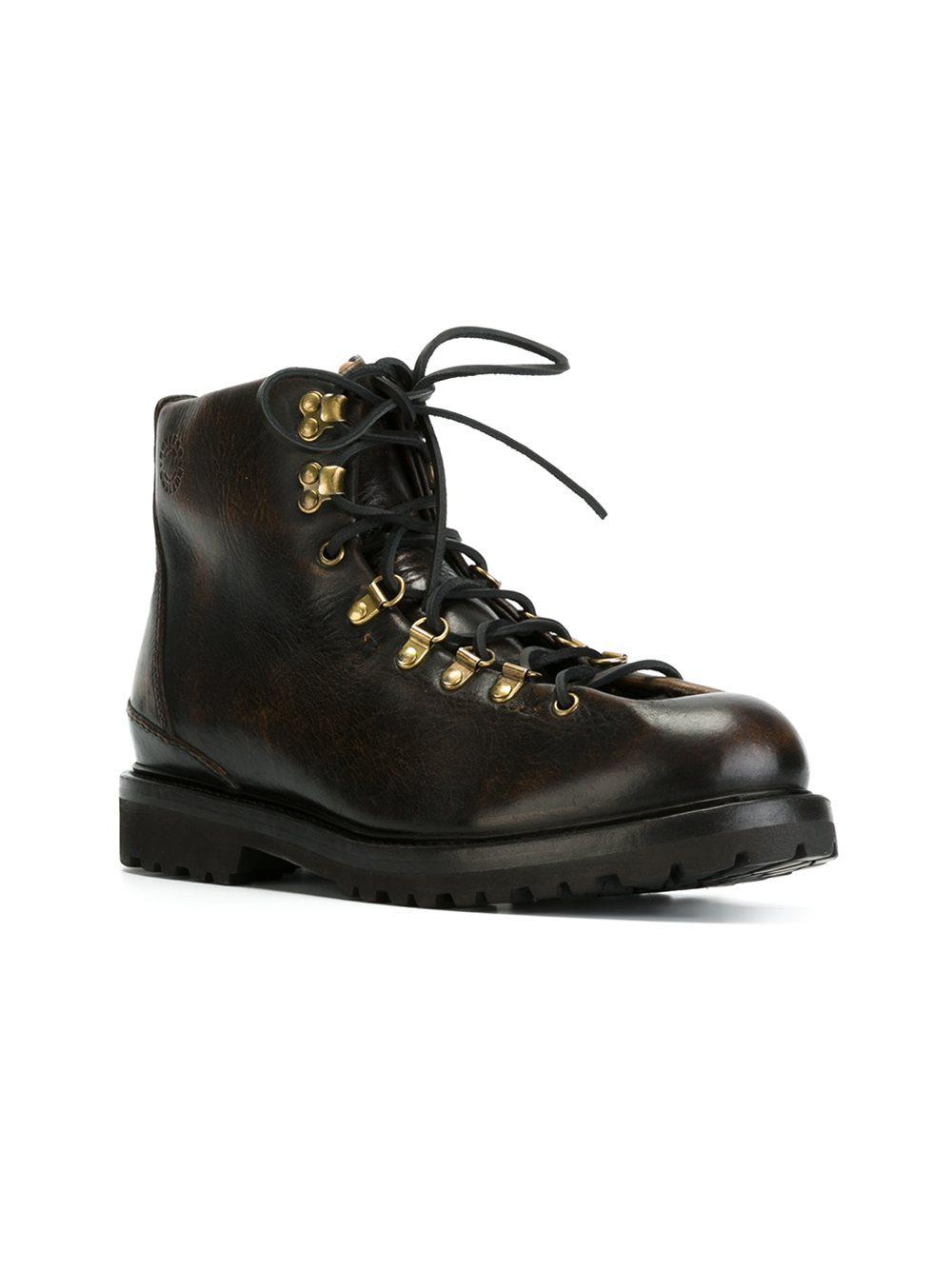 Buttero Classic Hiking Boots in Black for Men - Lyst