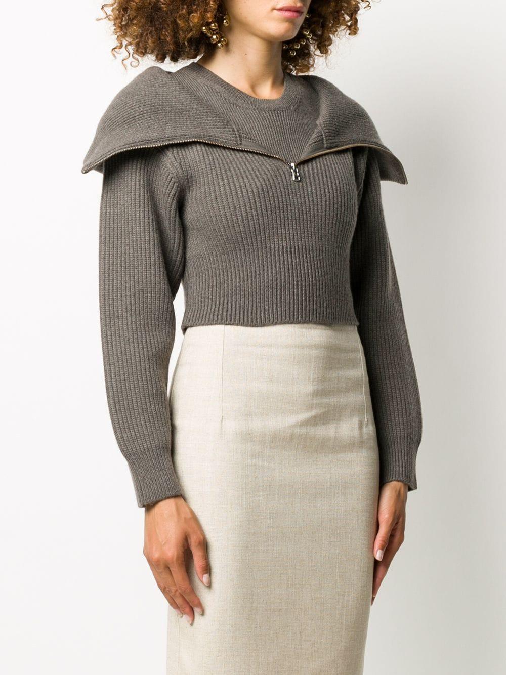 Jacquemus Risoul Half-zip Jumper in 