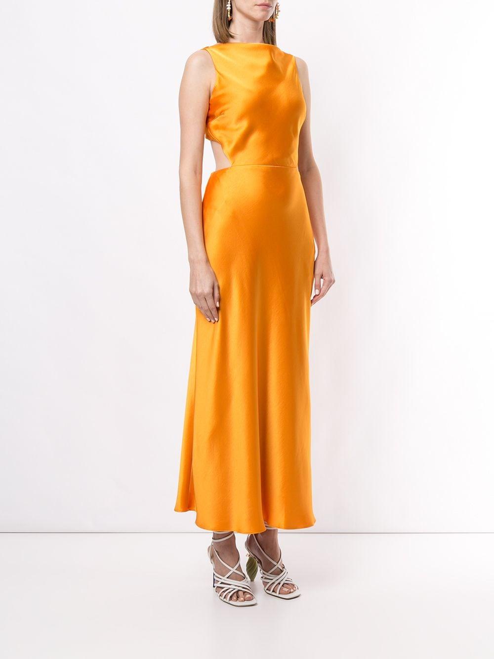 bec and bridge seraphine dress tangerine