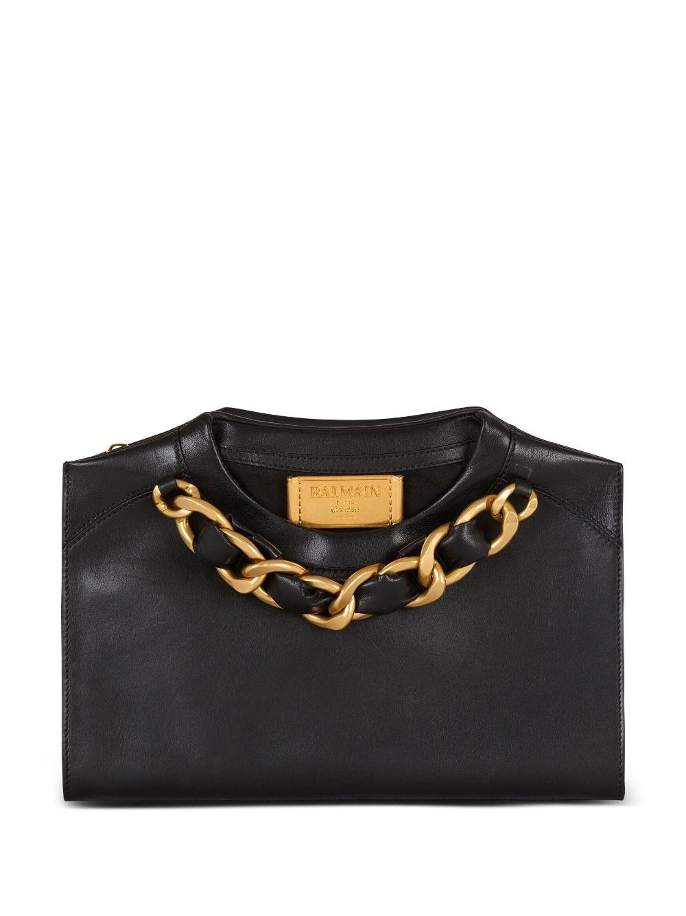 Maison Margiela レディース レッド メタリック クラッチバッグ Maison Margiela レディース レッド メタリック クラッチバッグ