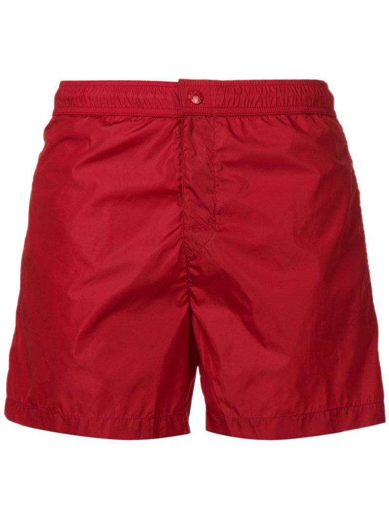 mens red moncler swim shorts mens red moncler swim shorts