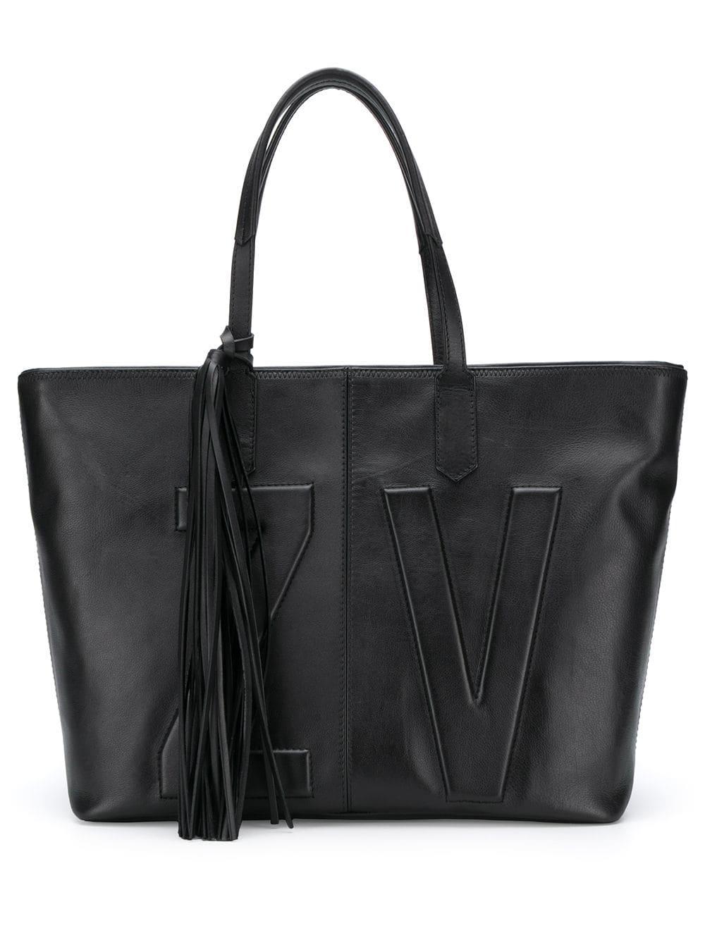 Sac cabas Mick Initials Zadig & Voltaire en coloris Noir | Lyst