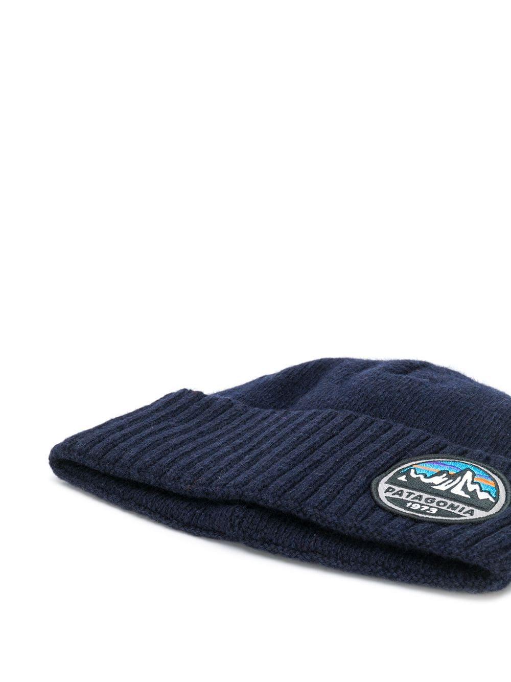 Patagonia Wool Navy Blue for Men | Lyst