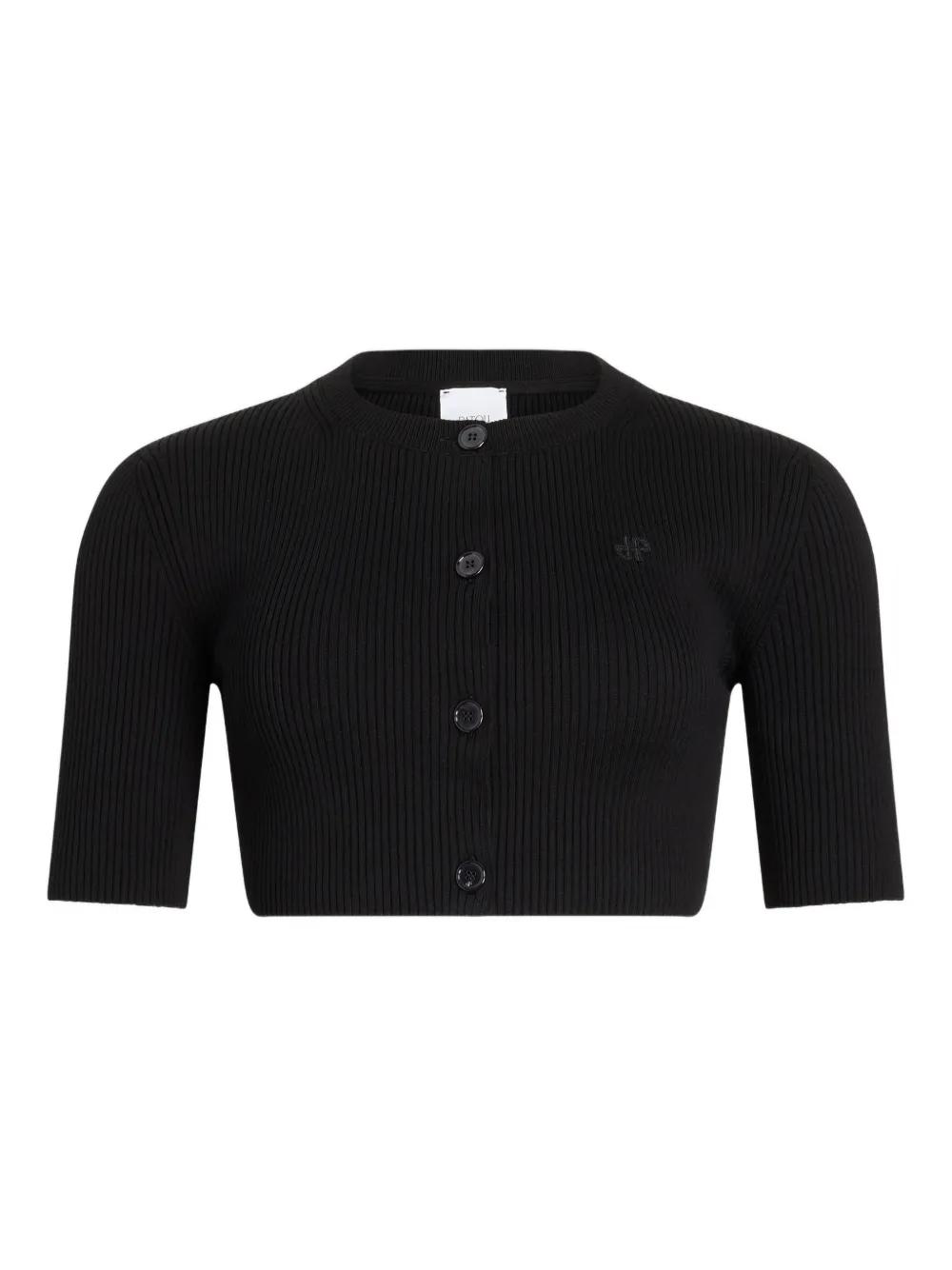 PATOU - patou カーディガン ブラック レディース Patou カーディガン | オンラインセールは最大61%オフ | Lyst