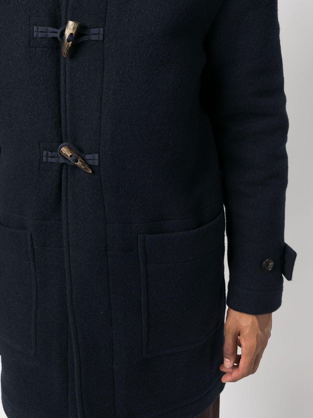 PS by Paul Smith toggle-fastening Duffle Coat in Blue for Men | Lyst