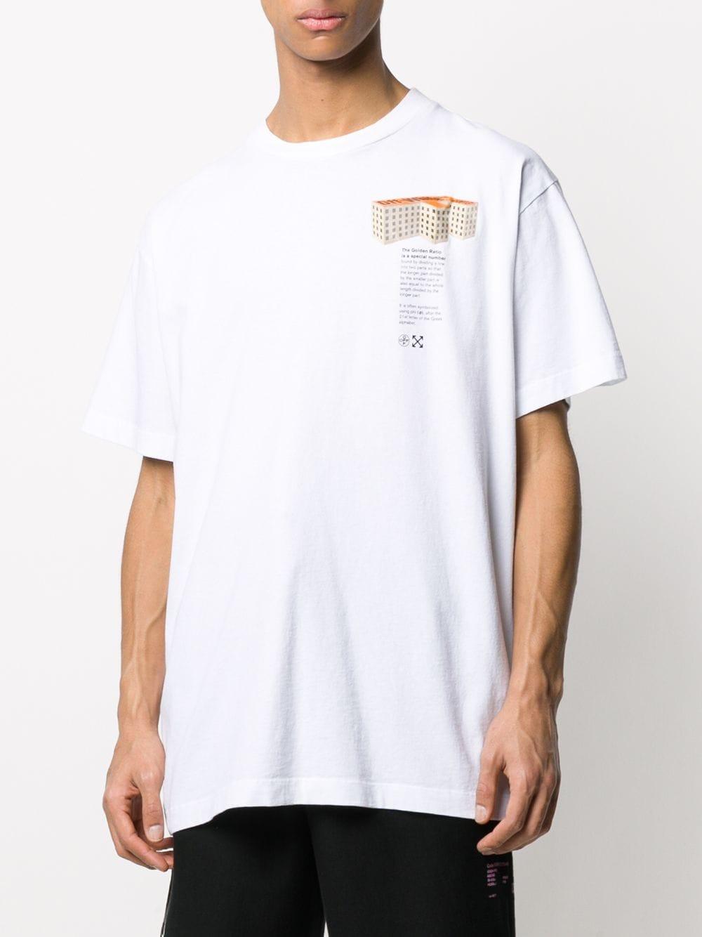 Off-White c/o Virgil Abloh Baumwolle T-Shirt mit LA Dodgers-Print in Weiß für Herren Herren T-Shirts Off-White c/o Virgil Abloh T-Shirts 