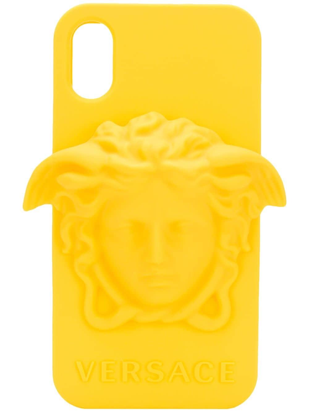 Glimp vandaag scheren Versace Medusa Iphone X Case in Yellow for Men | Lyst