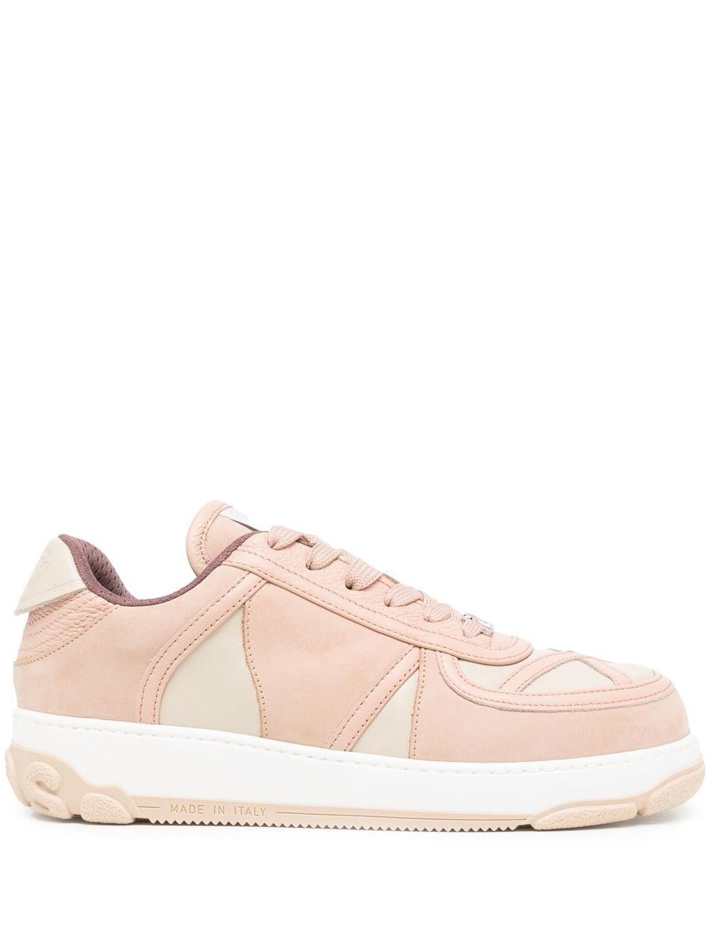 Gcds Nami Panelled Low-top Sneakers in Pink | Lyst