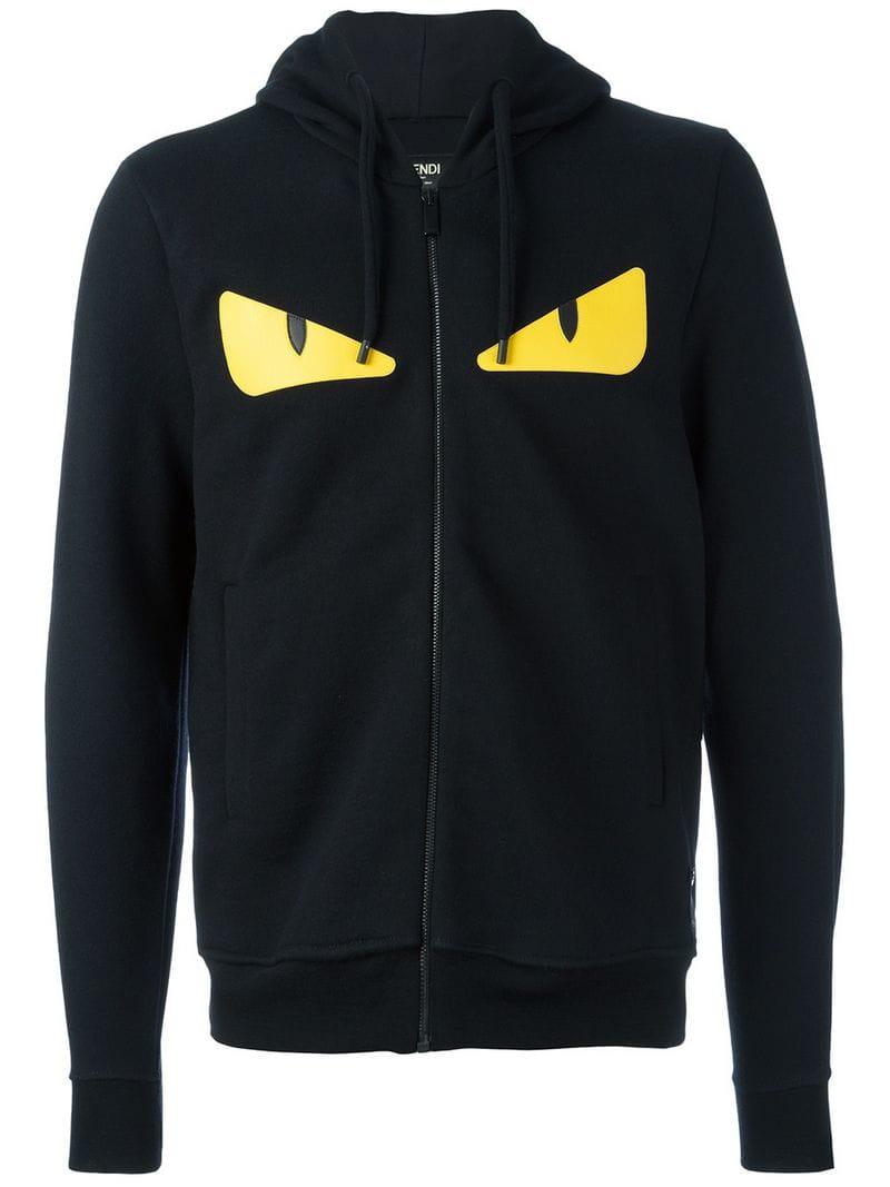 fendi zip hoodie