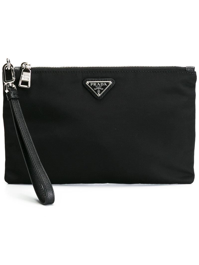 prada clutch bag man