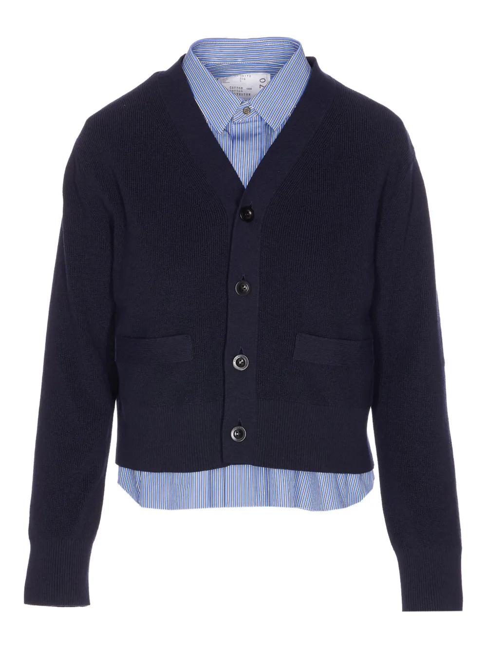 sacai s Cashmere Knit Cardigan サイズ2 sacai s Cashmere Knit Cardigan サイズ2 sacai s Cashmere Knit