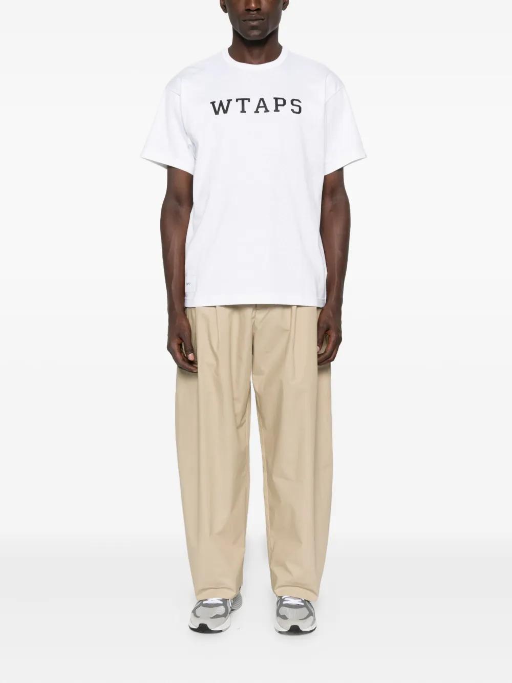 WTAPS Academy 01 Logo T-Shirt in White for Men | Lyst