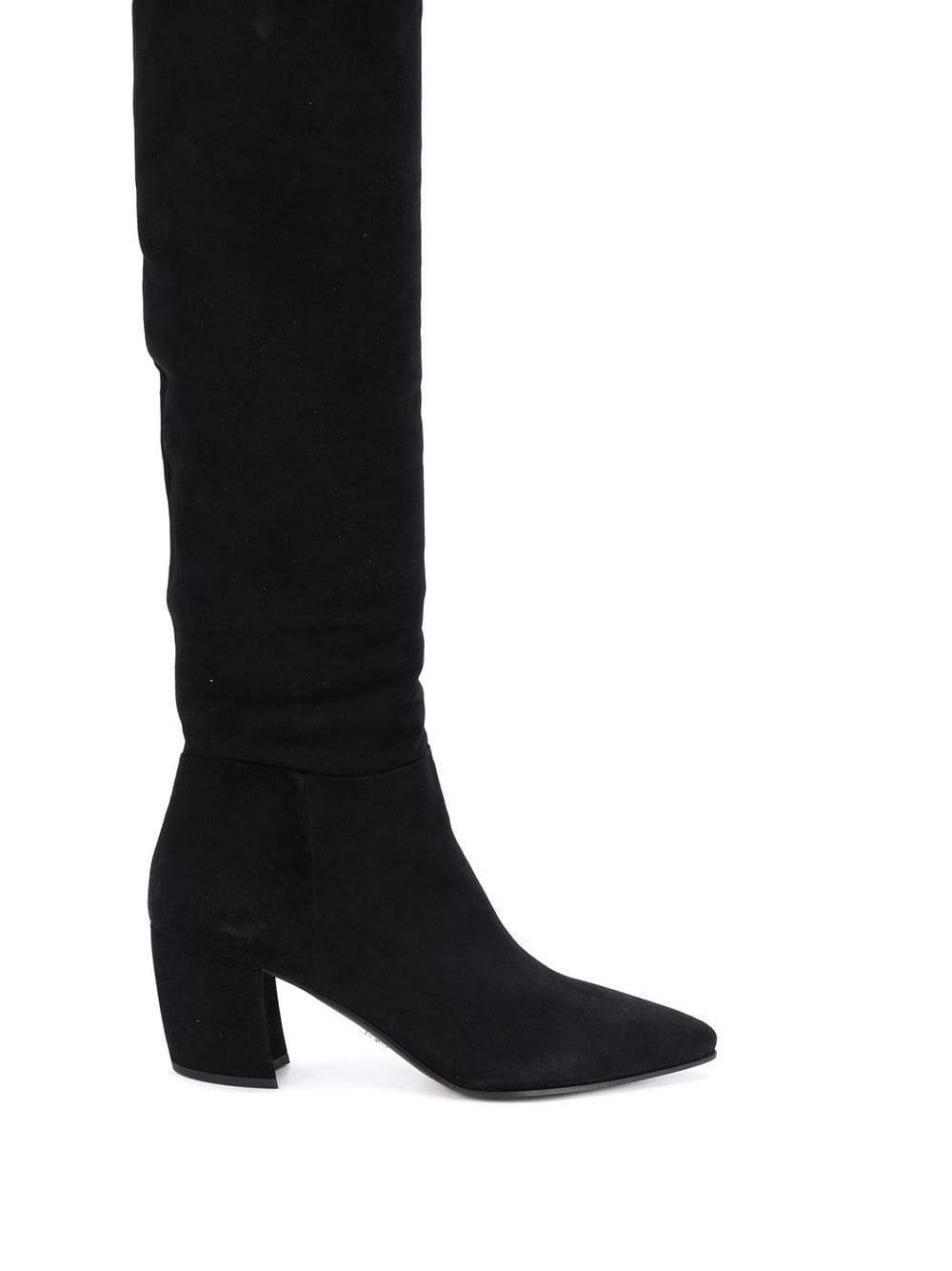 prada knee boots