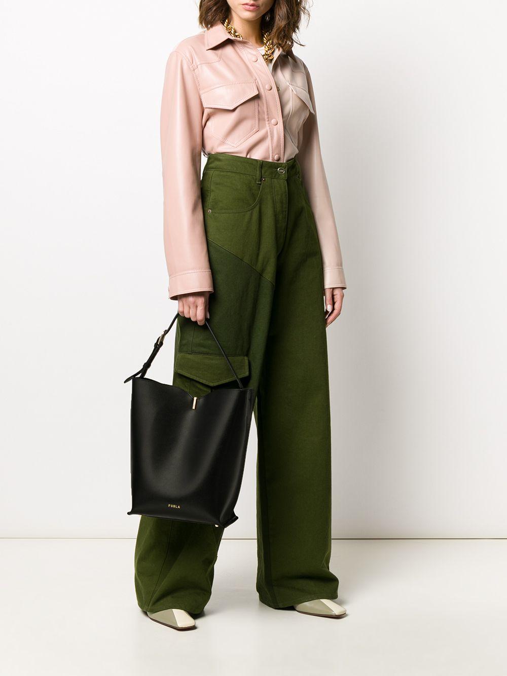 furla ribbon bucket bolsa