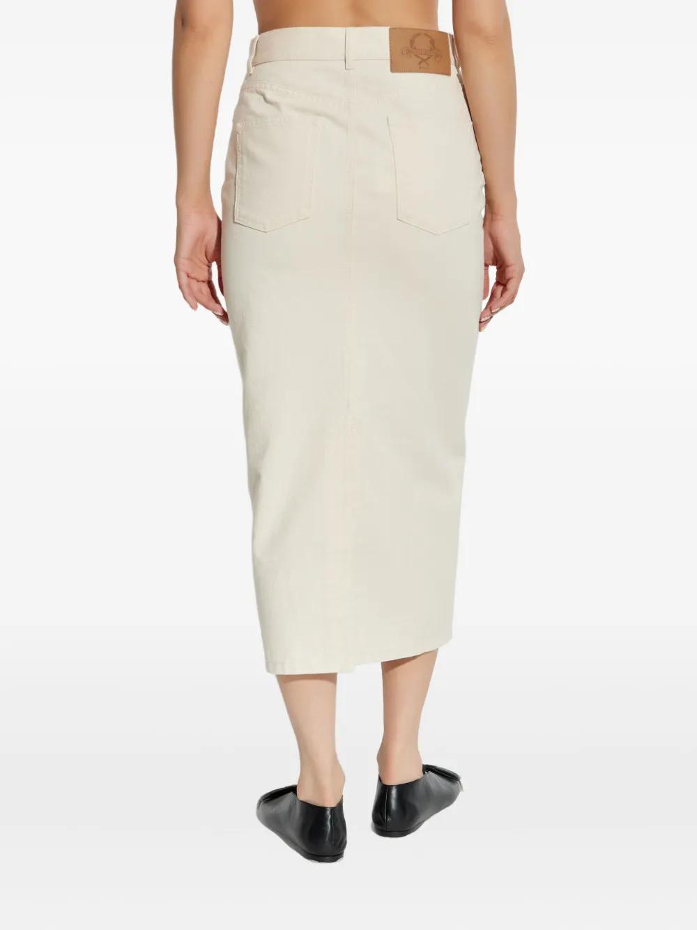 ワンピース MOSCHINO Women Mid Skirts J04110542 1001 White Moschino Ladies Dress J0411 542 1001 - Hydraulics Stores