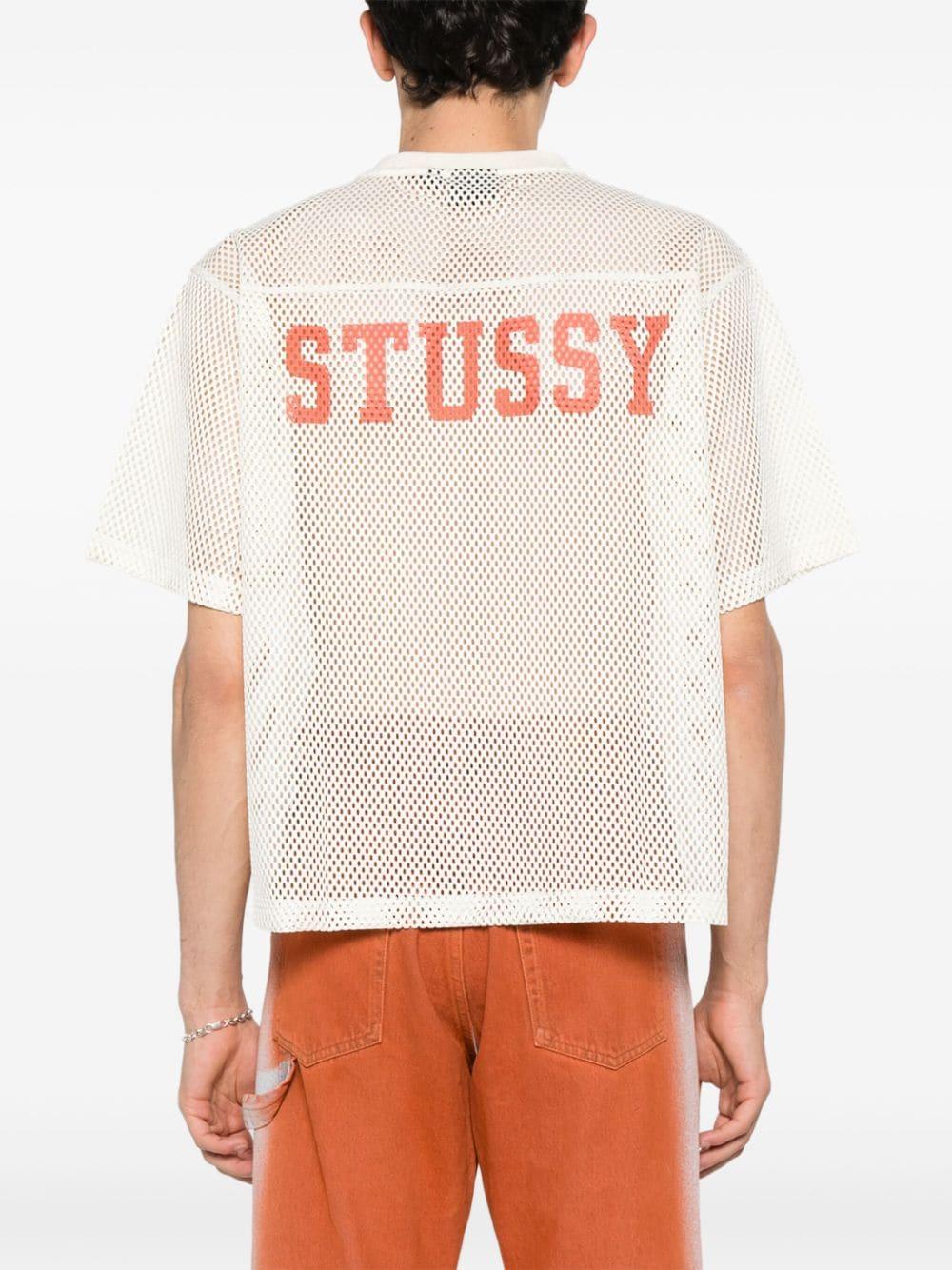 Stussy Team Jersey 80 T-shirt in White | Lyst UK