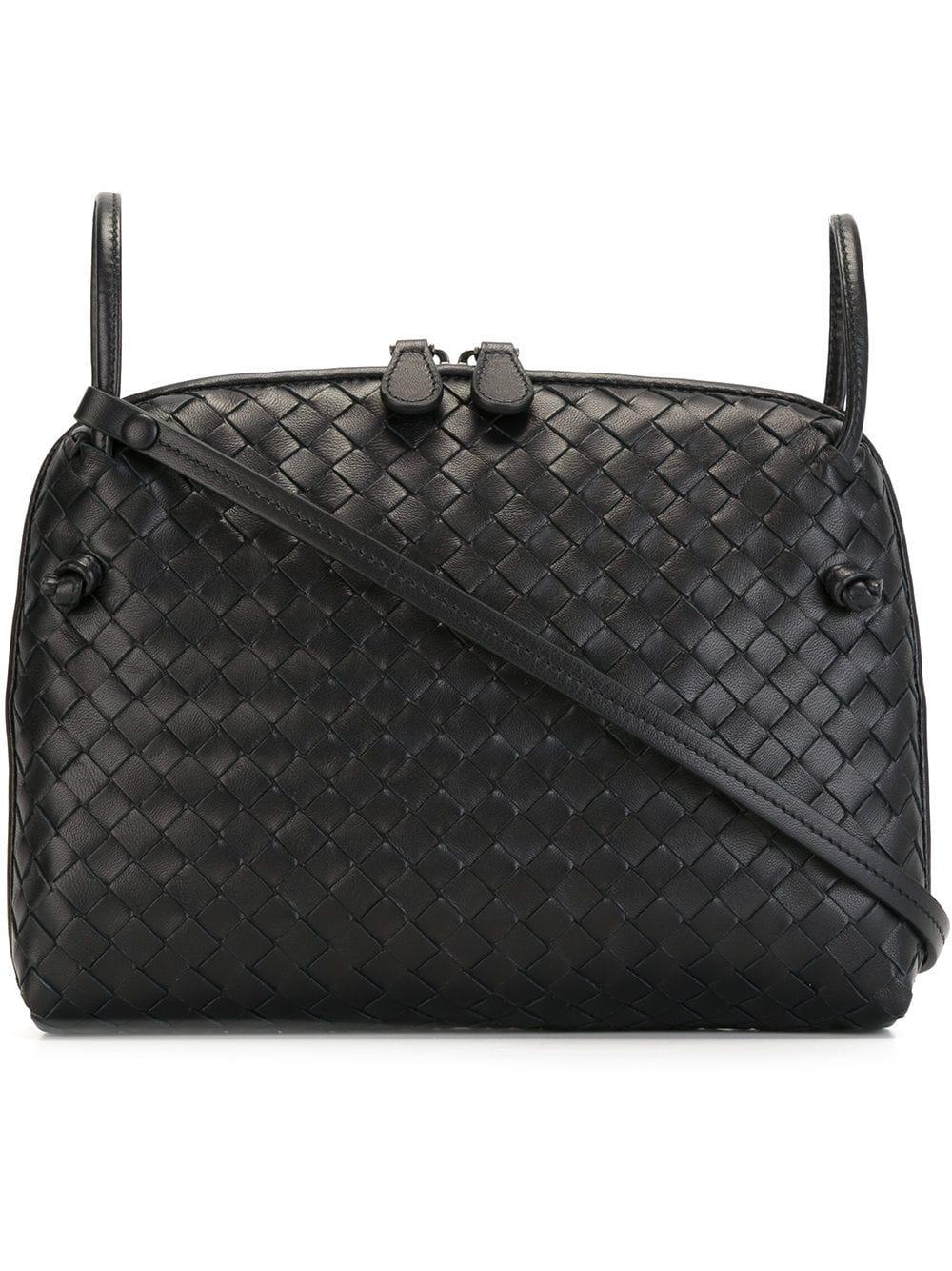 Bottega Veneta Nodini Intrecciato Leather Crossbody Bag on SALE