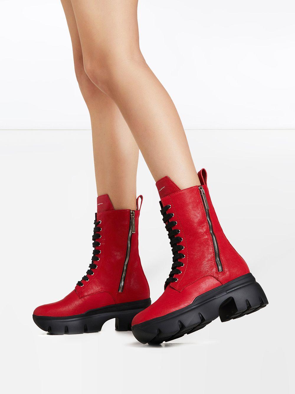 Two-tone brushed boots Farfetch Schuhe Stiefel Snowboots 
